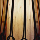 Large Louis Sognot table lamp 1950/60 height 125 cm