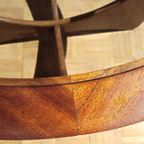 Astro round coffee table teak 1960