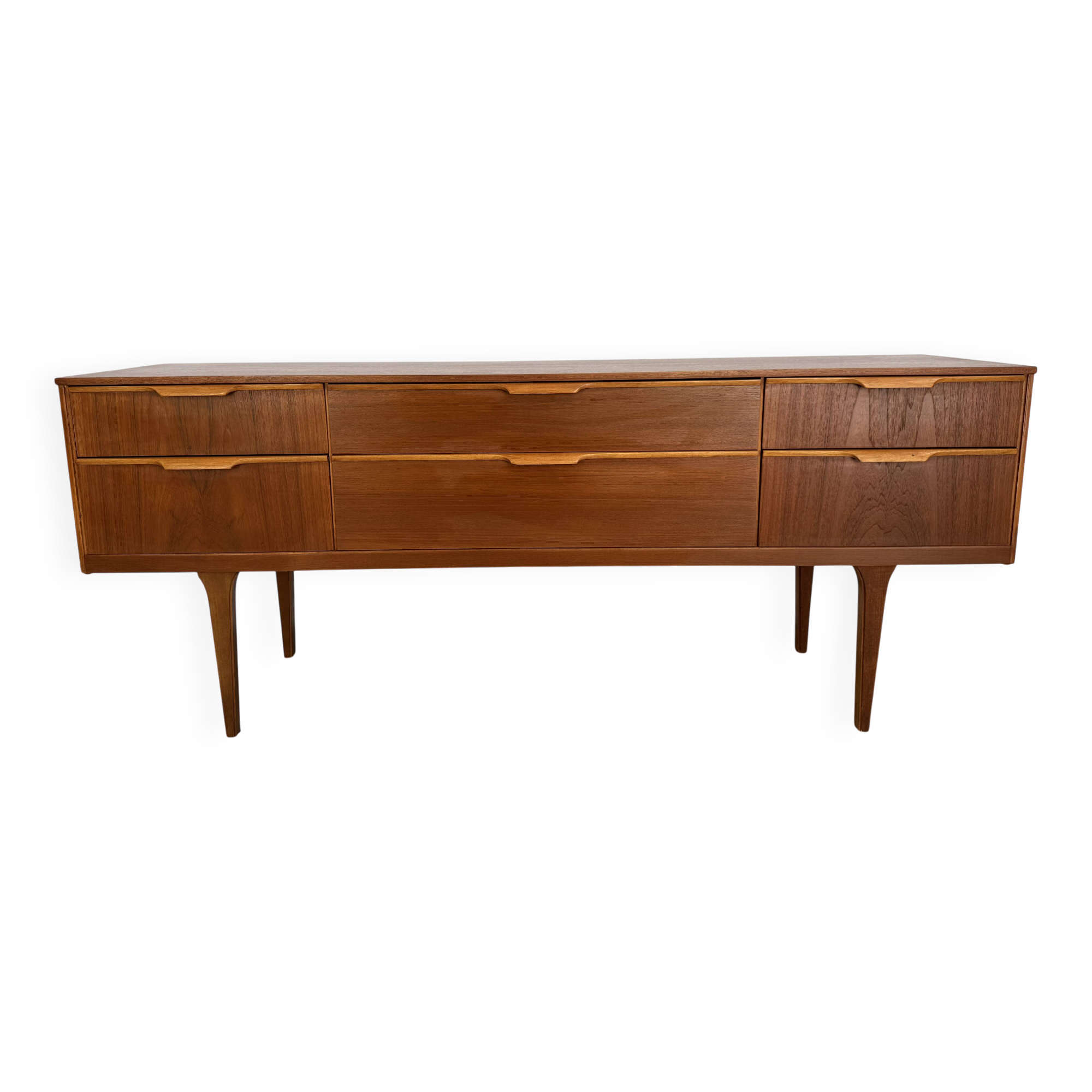 Vintage 6-drawer sideboard by Austinsuite, designed by Frank Guille i