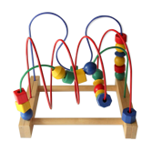 Jouet en bois pour bébés et tout-petits
