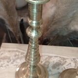 Old bronze candlesticks