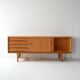 Swedish “Ulvo” Oak Sideboard by Erik Wørts for IKEA, 1960s