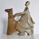Vintage sandstone rider, 1970