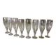 Lot de 8 flûtes à champagne