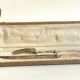 Silver-plated cutlery set with Minerva helmet, Paris