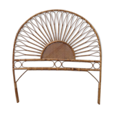 Rattan headboard