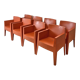 Set of 8 Toy chairs by philippe starck for Driade made in italy