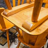 Set of 12 vintage bistro chairs