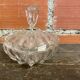 Vintage Crystal Bonbonnière Candy Dish #C872