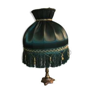 lampe style victorien verte