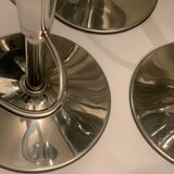 3 bar stools - Magis - Al Bombo - Stefano Giovannoni - Chrome finish