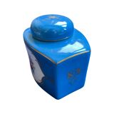 Snake porcelain inkwell with hand gold decoration