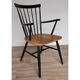Fauteuil vintage en bois vers 1960