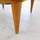 Modern Scandinavian Art Deco lounge chairs in velvet from the 1940s.