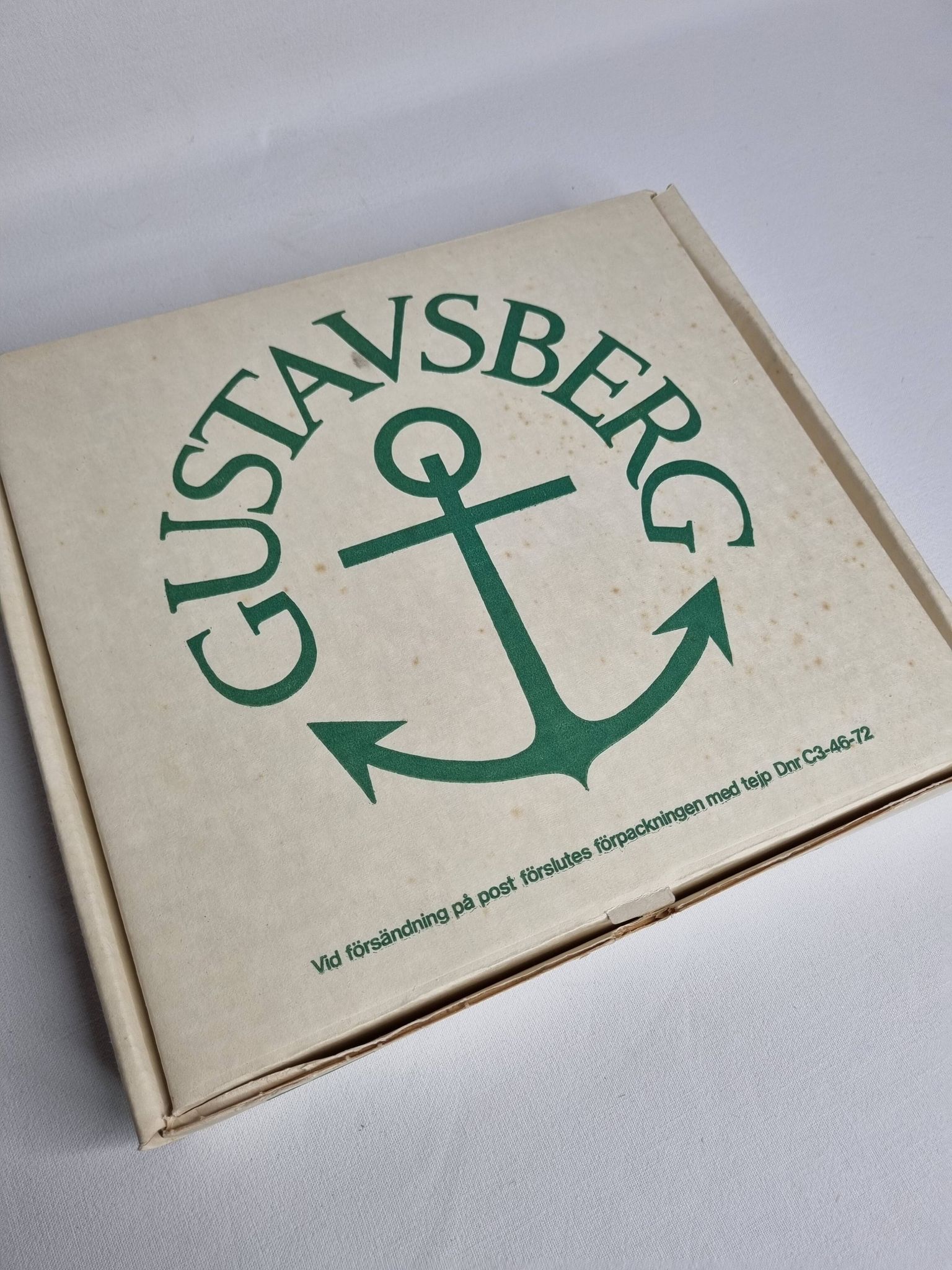 Assiette Gustavsberg "Jultallrik 8" (1978), Sven Jonson, édition limitée, 20 cm