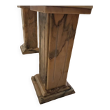 Table basse en marbre rose