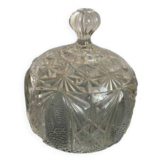 Old transparent glass bell