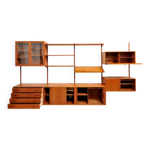 Unité murale en teck - danois