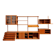 Danish teak wall unit by Kai Kristiansen for Feldballes Møbelfabrik