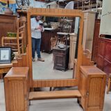 Art Deco dressing table in oak 1940s