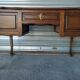 Minister's desk in Louis XV marquetry style
