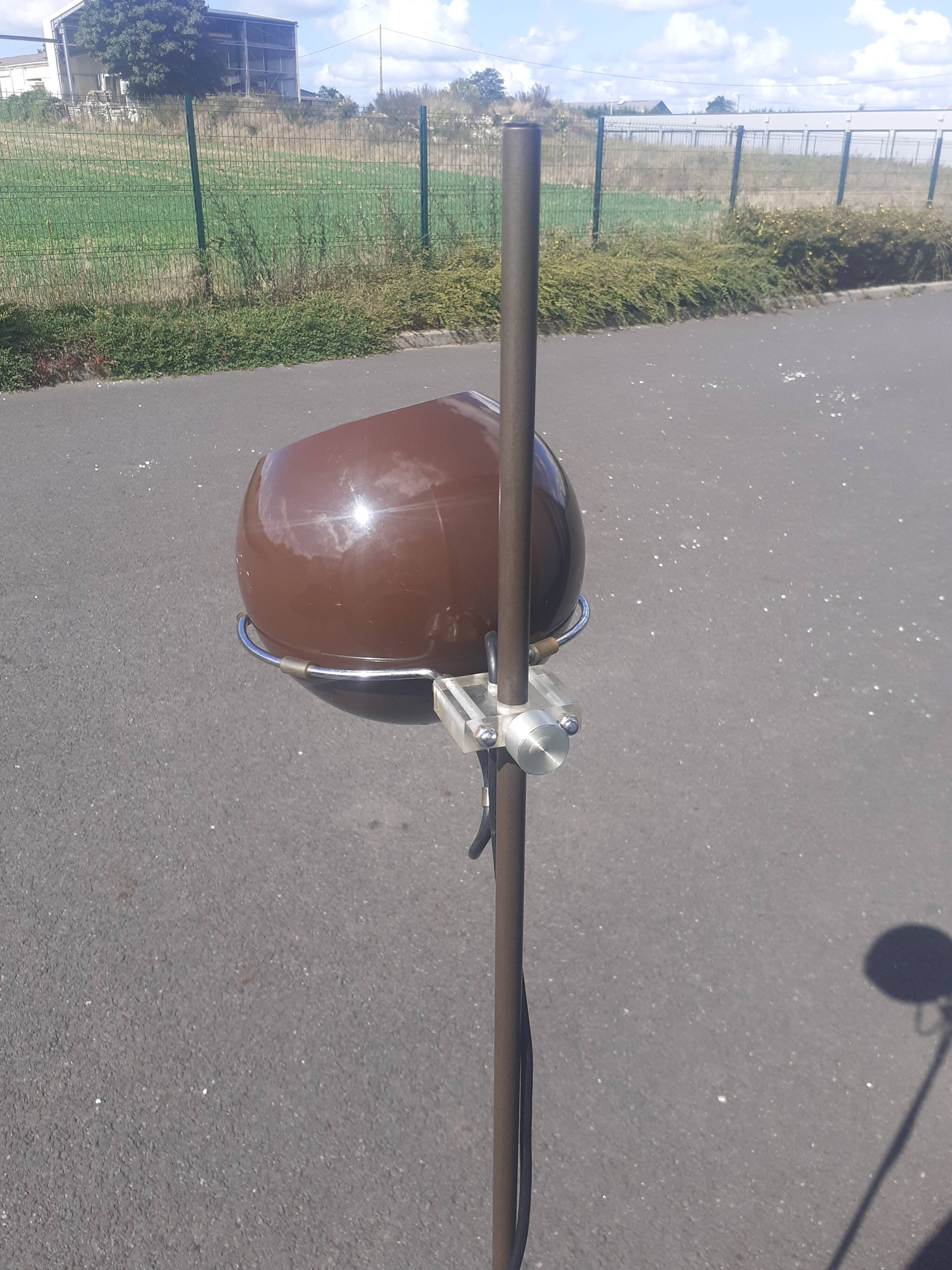 Lamp Eyeball brown, 70's