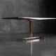 Table à manger Aeronautique par Jean Prouvé, Allemagne, années 1990.