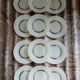 12 vintage Duralex dessert plates