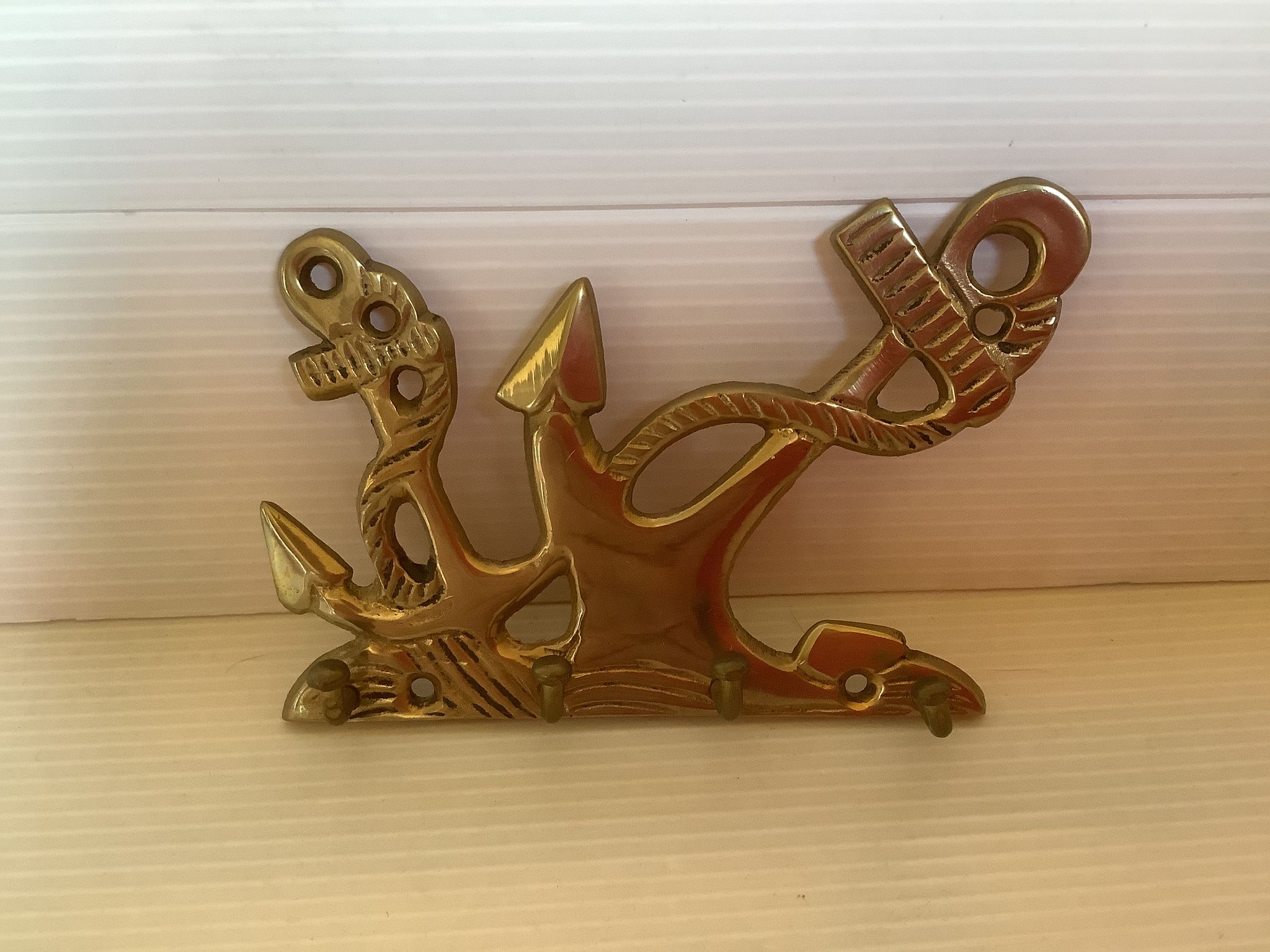 Brass key holder