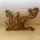 Brass key holder