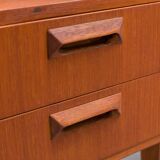 Filigree Danish-style desk, 1960s, in teak