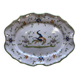 Moustier oval platter