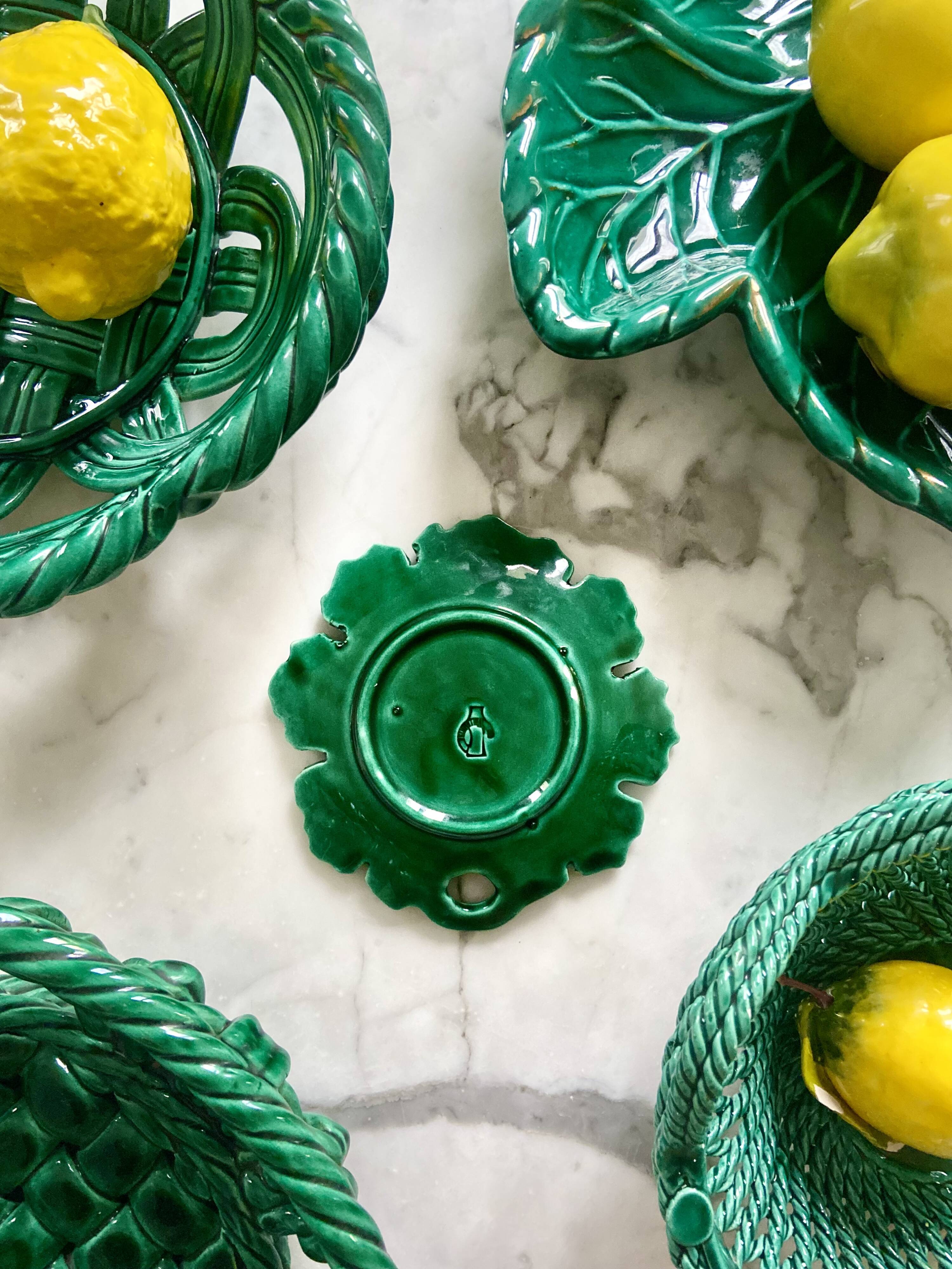 Small ceramic "Oak" bowl - Vallauris - circa 1950.