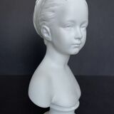 Biscuit bust of Houdon