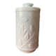 Pot opaline blanc