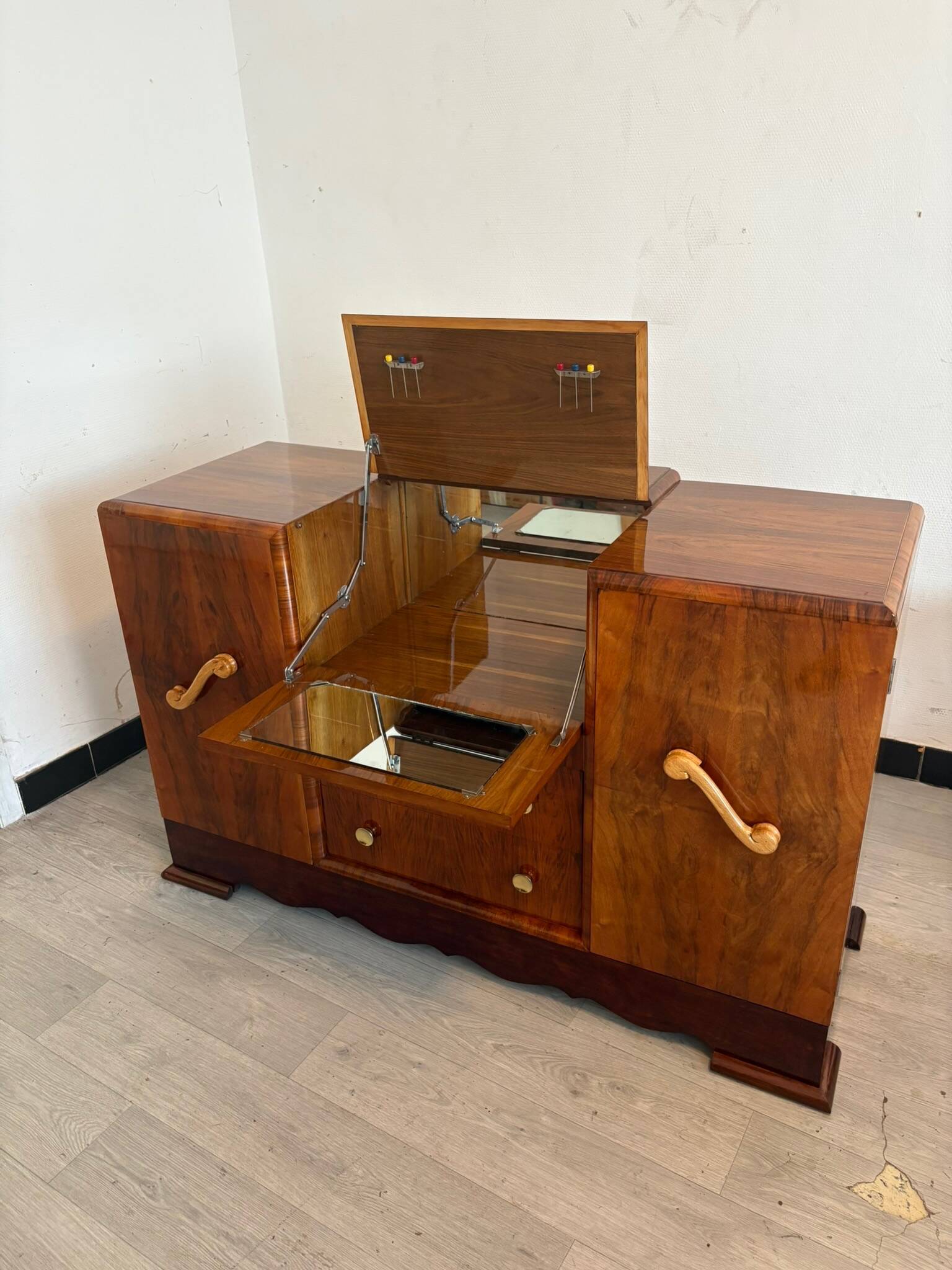 Art Deco bar cabinet