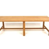 Scandinavian pine bench, Sweden, 1970