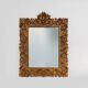 Grand miroir mural richement décoré de style baroque italien du XXe siècle