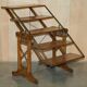 Transformable library table by Boeckh Brothers, circa 1910, restored.