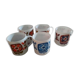 Set of 5 mug Mobil