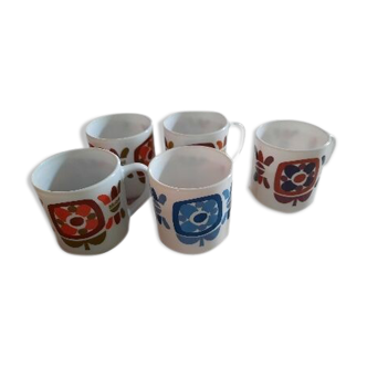 Lot de 5 mug Mobil