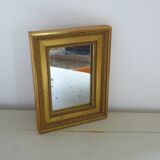 Small mercury mirror Wooden frame