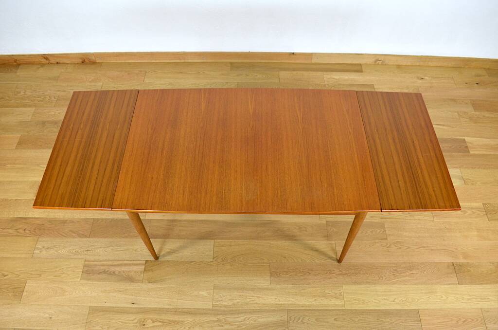 Vintage Scandinavian Teak Table 1960