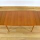 Vintage Scandinavian Teak Table 1960