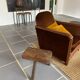 Antique tripod farm stool