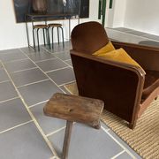 Tabouret de ferme tripode ancien
