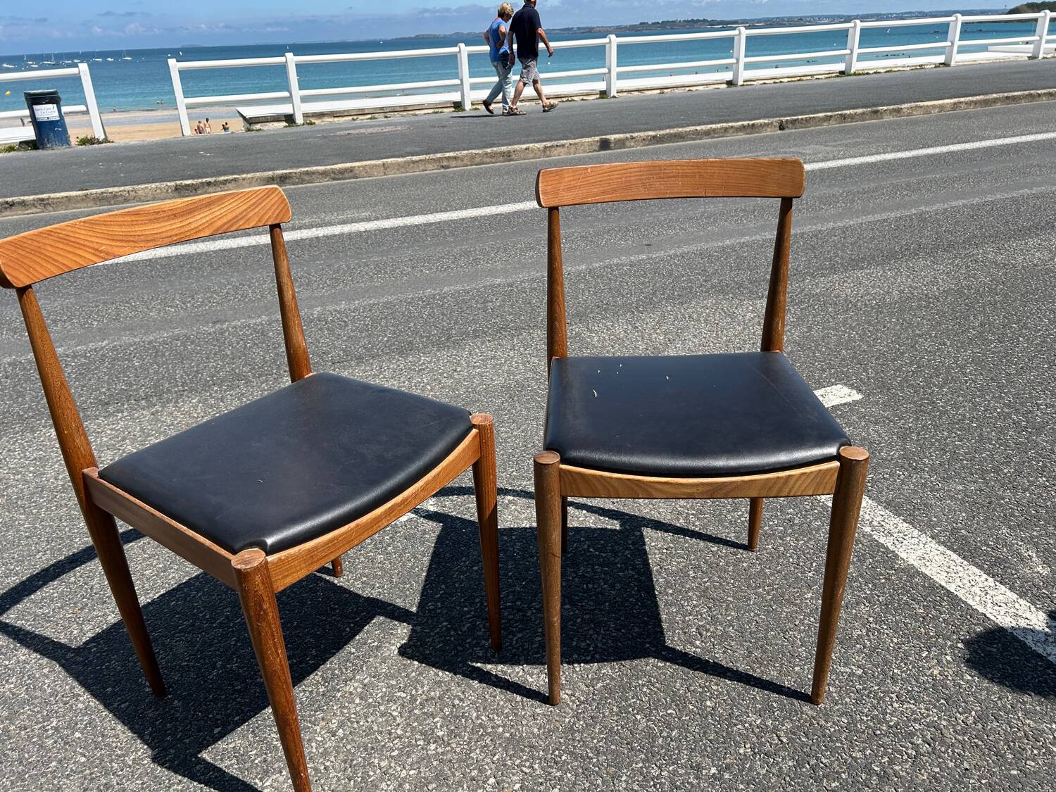 Set of 2 vintage 1960s chairs by Alfred Hendrickx Belform