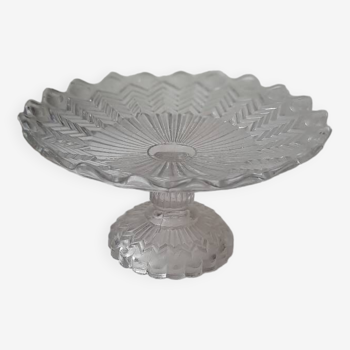 Molded glass bowl