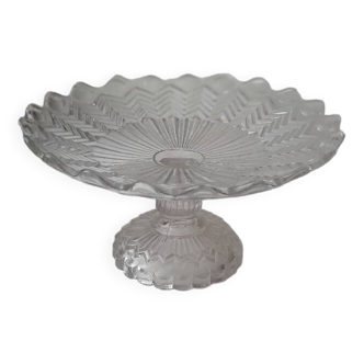 Molded glass bowl