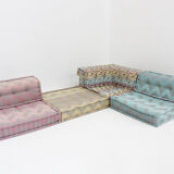 Roche Bobois Mah Jong modular sofa Missoni fabric design by Hans Hopfer